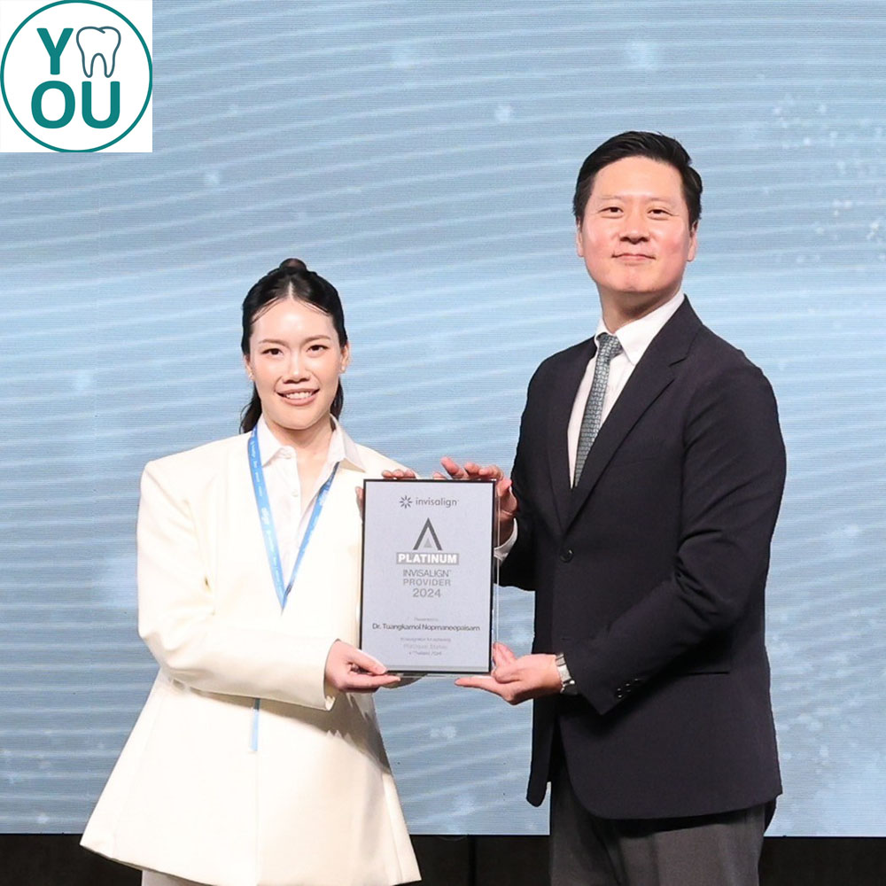 Dr Tuangkamol และ Youtooth dental clinic ได้รับถึง2 รางวัล